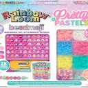 Rainbow Loom Pretty Pastels, Beadmoji, Bracelet Making Kit for Girls - Includes Speed Loom and Dual Hook for Twice The Fun - Create Personalized Bracelets, Ages 7+