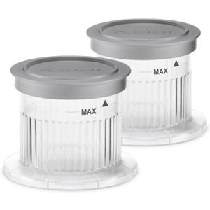 Cuisinart FastFreeze Ice Cream Maker Dessert Cups, Grey, ICE-FD10EC2