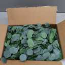 CQURE 96Pcs Eucalyptus Garland,Artificial Eucalyptus Leaves Table Greenery Garland Wreath Vines for Wedding Party Table Fireplace Wall Room Decor