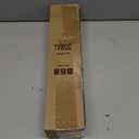 Black Wrap Around Curtain Rods:5/8" Small Blackout Adjustable Window Curtain Rod for Bedroom Kitchen Apartment Renter Friendly,Room Darkening Curved Drapery Rods Easy Install,Matte Black 28-60"