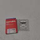 Superglide Glass Mouse Skates for Logitech G Pro X Superlight (Type-S, White) - Ultra Smooth Glide, Polished Round Edge, Compatible with G Pro Superlight 2, Superlight Mouse Skates