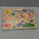 2 in 1 Magnetic Color and Number Maze Double-Sided ABC Alphabet Puzzles Board Magnet Dinosaur Counting Maze Preschool Learning Montessori Education 3 4 5 Years Toys (Multicolored, One Size)