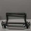 4 Pack Railing Flower Planter Box Holder Window Planter Box Brackets Planters Railing Bracket Hanging Iron Art Rack Shelf for Balcony Garden Patio Indoor Outdoor