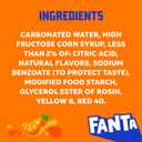Fanta Orange Soda Can, 7.5 fl oz, 10 Pack (EXP 06/08/26)