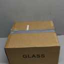 3 Pack Fixture Replacement Globe Shade, 6 Inch Diameter, E26 Base 1-5/8 Inch Fitter, Glass Globe Lampshade Cover for Pendant Wall Sconce Chandelier Vanity Light (3 Pack 6 Inch White Frosted Glass)