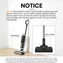 HESTIA Hardwood Floor Attachment for Dyson V7 V8 V11 V15 SV10 SV12 SV14 Cordless Stick Vacuum Cleaners, V-Shaped Roller Brush, LED Headlights, Cleaner Head Replacement Parts