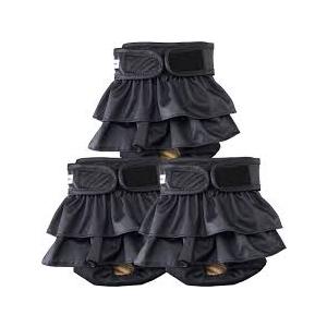 Reusable Dog Diapers Female Large Washable, Premium Doggie Diaper for Dogs, Pack of 3, Highly Absorbent Dog Diaper for Heat, Incontinence and Puppy Training(L)