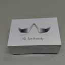 Under Eye Red Light Therapy Device,650nm Red Light Therapy for Eyes Glasses, Microcurrent Eye Massager Mask for Dark Circles, Smoother Fine Lines & Puffiness, Home Skincare