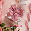 4 x LaRibbons 1 1/2 Inch 25 Yard Double Faced Satin Ribbon,Dust Pink Satin Craft Fabric Ribbon for Gift Wrapping Floral Bouquets Wedding Party Decoration