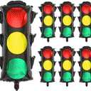 3 x 6Pcs Traffic Light Balloons for Kids Birthday Party Decorations,Transportation Big Balloons for Race Car Birthday Party Supplies