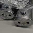 Shampoo and Conditioner Dispenser,Unisense Shower Soap Dispenser 3 Chamber No Drill Wall-Mounted Shampoo Dispenser for Shower Wall Mounted Shower Dispenser for Bathroom Hotel Large Capacity,Chrome