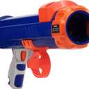 Nerf Dog Tennis Ball Blaster Dog Toy Blue/Orange, 16 Inch Compact Blaster 