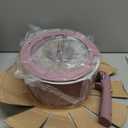 CAROTE 6pcs Nonstick Sauce Pan Sets with Lid 3 Sizes1.5QT, 2QT & 3QT, Non Stick Cooking Pot with Detachable Handle, Kitchen Sauce Pots Induction Pot, PFOA FREE, Dishwasher Safe, Purple