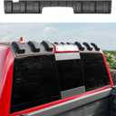 Rear Roof Protector Compatible with 2009-2018 Dodge Ram 1500 Rear Roof Spoiler Upgraded TPE Truck Cab Protector Replacement for 2009-2018 Dodge Ram 1500 Accessories