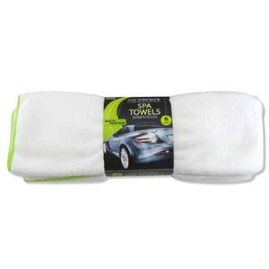 Viking 879000 White Microfiber Spa Towel, (Pack of 4)