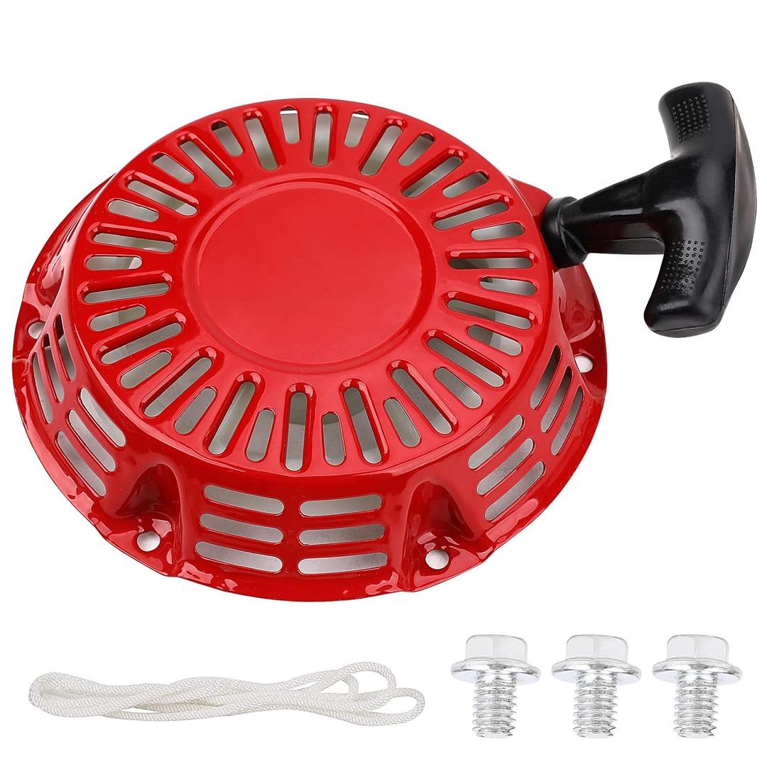 Recoil Starter Pull Start Assembly for Honda GX120 GX160 GX200 4 5.5 6.5 HP Engine, Predator 212cc Coleman CT200U BT200X KT196 159cc 196cc Parts, Replace 28400-ZH8-013YA 28400-ZH8-013ZA