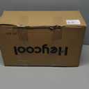 Vibration Back Massager with Heat, Massage Chair Pad with 10 Vibration Motors & 2 Heating Levels, Chair Massager for Recliner, Office Chair, Sofa, Grey