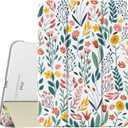 TiMOVO Case for iPad (A16) 11th Generation 11 Inch 2025/iPad 10th Generation 10.9 Inch 2022, Slim Stand Cover with Hard Translucent Back, Support Touch ID, Auto Wake/Sleep, Flowers