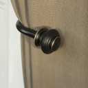 Decopolitan Urn Holdback Pair, Antique Black