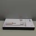 Joseph Joseph EasyStore Butler Toilet Paper Holder Stand and Spare Roll Storage with Shelf and Drawer, Stainless Steel