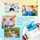 Pool Party Birthday Invitation For Boys, Hey Bro Fill-In Invites Card For Birthday Party, Pool Birthday Cards For Kids Teen, Summer Birthday Party Decoration Supplies, 20 Cards With Envelopes -06