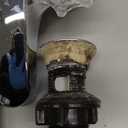 Aqua Vista 10-B421-AV Two Handle Bathroom Sink Faucet, Polished Chrome with Acrylic Round Knobs