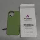 AOTESIER Magnetic for iPhone 13 Mini Case, [Compatible with MagSafe] Food Grade Silicone Phone Case with [Soft Anti-Scratch Protective Lining] Full Body Drop Protection, 5.4 inch, Tea Green