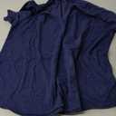 Topstype Women's Deep V Neck Tops Casual Low Cut Short Sleeve Shirts(Deep V Neck Blue, XL