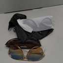 livho Trendy Polarized Aviator Sunglasses Women Men, Retro Sun Glasses for Women Men 2025, Oversized UV Protection Shades (Tortoise Brown + Black/Grey + Clear Brown/Green Gradient Brown)