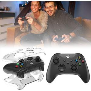 Hard Protective Case for Xbox Series S Controller, Xbox Console Transparent Skin Housing Clear Crystal Case, Controller Protective Cover Handle Shell, for Xbox Series X / S Controller