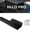 KUAT Hi-Lo Pro Hitch Extension | Durable Car Vehicle Hitch Bike Hauling Rack 7" & 10" Extension with 2 1/8" Vertical Drop & Rise Functionality, Compatible with 2" Receivers, 250lb Max Carry Weight