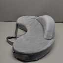 Momcozy Innovative Safety Fence Nursing Pillow - Firm & Springy Memory Foam - Stable, Ergonomic Support & Comfort - Wider Breastfeeding Cushion, Adjustable, Removable Cover, Baby Safety Certified