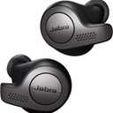 Jabra Elite 65t Alexa Enabled True Wireless Earbuds with Charging Case IP55 rated - Titanium Black