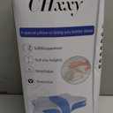 CHxxy Memory Foam Pillows, Cervical Pillow for Neck and Shoulder Pain Relief, Ergonomic Contour Bed Pillow, Soft for Side Sleep Stomach Sleeping and Back Sleeper-Queen Size, Grey