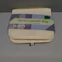 Travel Cosmetic Bag 2-Pack – Portable Organizer for Toiletries & Essentials, Beige
