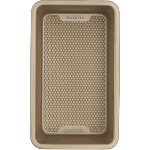 GoodCook BestBake Nonstick Textured Carbon Steel Loaf Pan, 9" x 5", Bronze