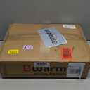 Bwarm Electric Heated Mattress Pad Twin XL Size, 39" x 80", Bed Warmer, 9 Heat Settings, 1-12 Hours Auto Off, Deep Pocket, Fast Heating, Machine Washable, Soft and Cozy