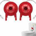 BlueStars [UPGRADED Large 3-Inch Toto Toilet Flapper Replacement - Compatible with G-Max, THU499S, THU331S, THU175S & 2021BP Toto Toilet Models - Pack of 2