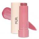 PÜR MINERALS Silky Tint Creamy Multitasking Blush Stick with Peptides, Sparkling Rose - Blush Stick with Natural, Healthy-Looking Glow & Ultra-Creamy Finish - Professional Makeup