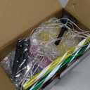 Outdoor Christmas Decorations Solar Pathway Lights, Set of 5 Lollipops Peppermint Stake Lights, 8 Modes Candy Cane Walkside Lights, Outdoor Xmas Decoration for Walkway,Yard