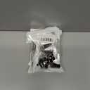 4 x Daisy Car Decoration Flower Air Vent Clip Air Conditioning Outlet Clip (4PCS-Black-No Scent)