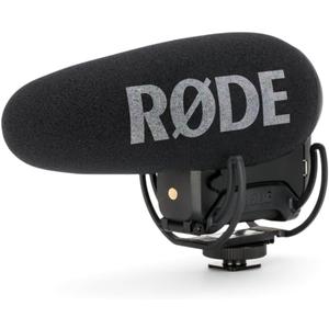 Rode VideoMic Pro+ Camera-Mount Shotgun Microphone,Black