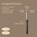 Piccasso Brush 270 Concealer Brush  Perfect for Under-Eye and Spot Coverage, Ideal for Face Makeup, Works with Cream and Liquid Concealers, Perfect Liquid Blush Brush, Genuine Korean Product. (Large Angled)