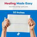 Dealmed Abdominal Combine Pads 8"x10" (360-Case) Sterile Individually Wrapped, ABD Pads, Absorbent, Non Adherent for Wound Care, Drainage, First Aid, 24/Box (Case of 15)