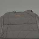 BAGSMART Travel Toiletry Bag, Lightweight Large Wide-open Travel Bag for Women, Puffy Cosmetic Makeup Bag Organizer with Handle for Accessories,Essentials, Toiletries, Grey