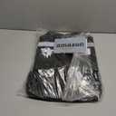 BALEINE Fireproof Document Box with Lock, Portable Fireproof Document Bag Waterproof Fire Proof File Boxes for Documents, File Organizer Box for Important Paperwork (Black, 12.5''x10.5''x6'')