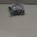 TASHEHE Women's Triangle Ruched Bikini Set Sexy Two Piece Swimsuit Halter Sliding Rings Bathing Suit (Medium, Black1)