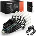 A-Premium 8 Cylinder Fuel Injector Assembly - Compatible with Chevrolet, Chevy, GMC, Cadillac Vehicles - Suburban, Tahoe, Yukon, Express, Savana, Escalade - V8 5.0L 5.7L, 1996-2000, Replace# 93441235