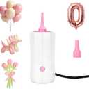 AXHJ Balloon Pump Electric Air Pumps for Long Balloons, Electric Air Balloon Pump, Balloon Inflator for 260q Foil Twisty Animal Balloons in Birthday Party for Decorations, AC110V
