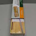 Lipper International Bamboo Wood Dispenser with Cutter for Aluminum Foil, Plastic Wrap, or Wax Paper, Single, 13 7/8" x 3 3/8" x 3 1/2"